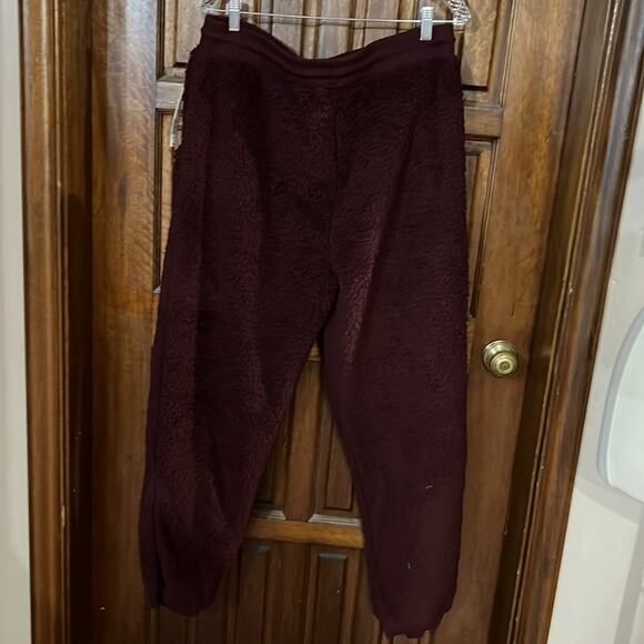 Burgundy High Rise Jogger Pajama Pant XXL NWT - Picture 2 of 5